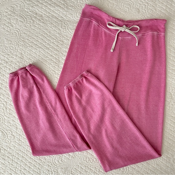 Sundry Pigment Dyed Pink Basic Sweatpants Joggers Women’s 2 / Medium USA Made - Picture 12 of 12